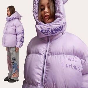 Drop Dead I hate humans puffer